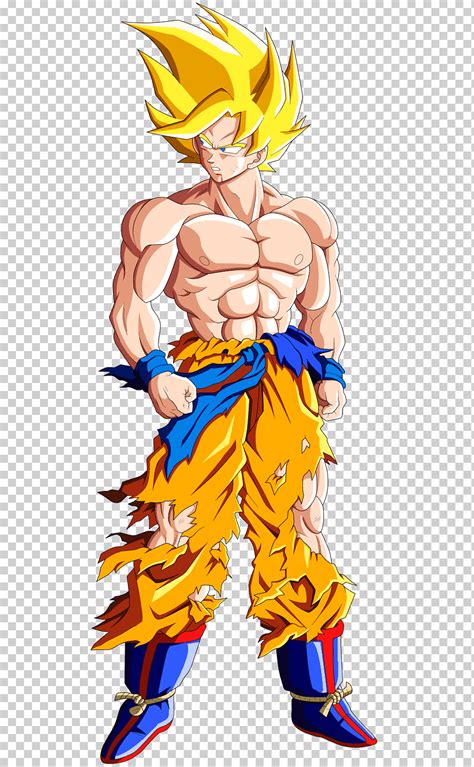 Ilustraci N De Son Goku Goku Trunks Frieza Vegeta Gohan Goku