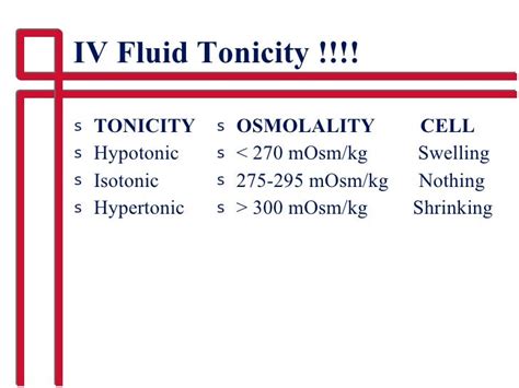 Fluid And Electrolytes