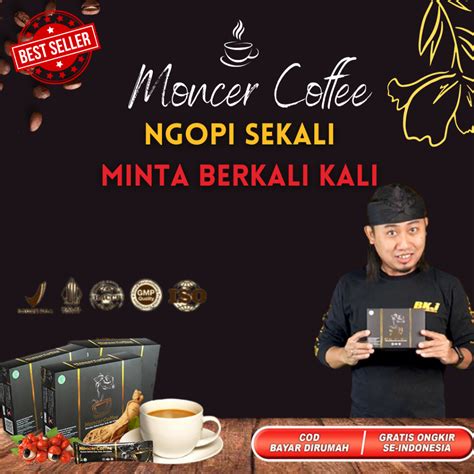 Jual Moncer Coffee Kopi Kuat Tahan Lama 100 Original Kopi Penambah