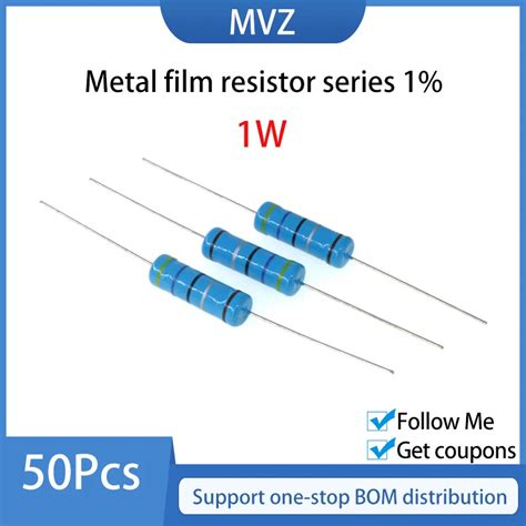 Resistor De Pel Cula Met Lica Serie W Watt R