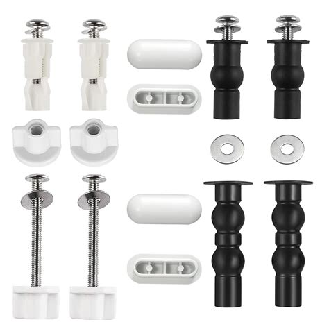 Pcs Universal Toilet Seat Fittingsbolts Fixtures And Buffers Kit