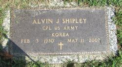 Alvin J Shipley Find A Grave Memorial