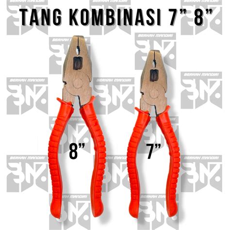 Jual Tang Combinasi Kombinasi 7 8 Inci Blister Bahan Baja Gagang Karet