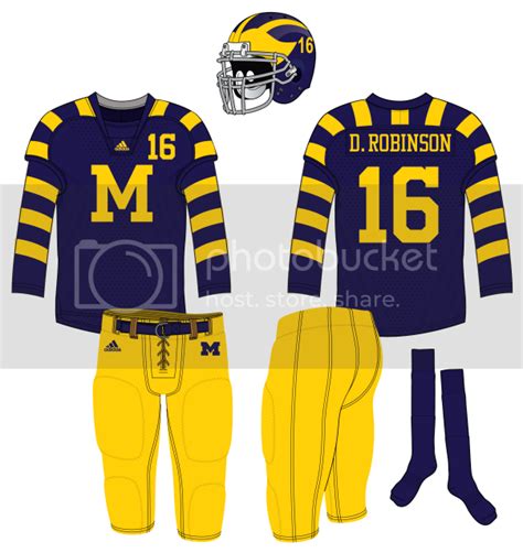 Michigan "throwback" jersey - Concepts - Chris Creamer's Sports Logos ...