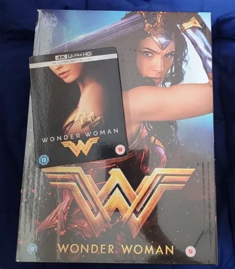 Wonder Woman Collectors Statue Boxset Blu Ray D And Separate K