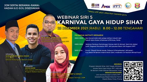 Karnival Gaya Hidup Sihat Webinar Siri