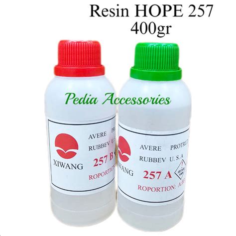 Jual Epoxy Resin Bening Clear Keras Hardener Hope Gr