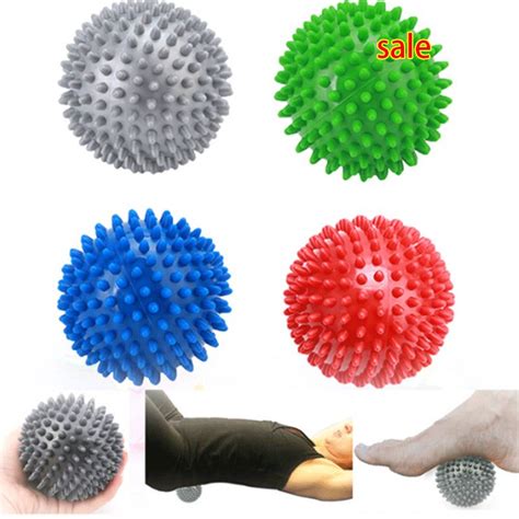 Spiky Point Massage Ball Roller Reflexology Stress Relief For Palm Foot