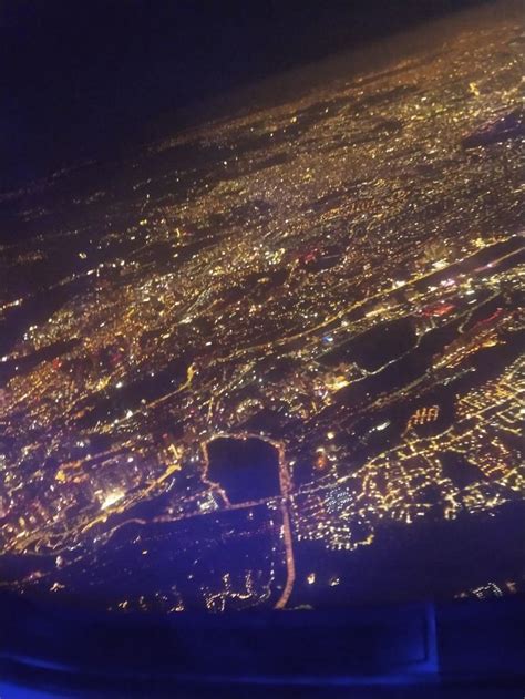 CDMX de noche Viajes fotos Aeropuerto de la ciudad de méxico Cdmx