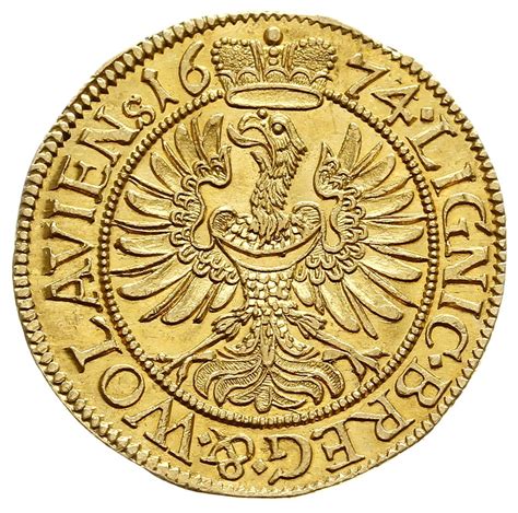 Ducat Georg Wilhelm Ducado De Liegnitz Brieg Numista