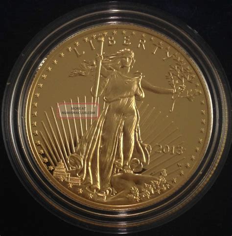 2013 - W 1 Oz. American Gold Eagle Proof Incl. Ogp