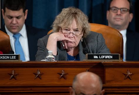 Impeachment Leader Rep Zoe Lofgren Longtime Proponent Of More Refugees