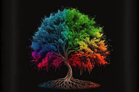 Rainbow Tree Stock Photos, Images and Backgrounds for Free Download