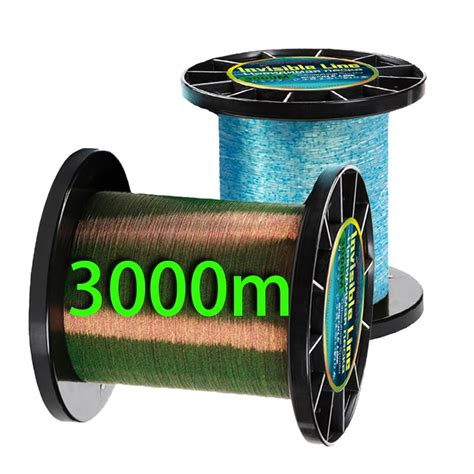 M Monofilament Invisible Fishing Line D Spoted Bionic Fluorocarbon