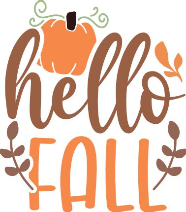 hello fall, pumpkin yard sign - free svg file for members - SVG Heart