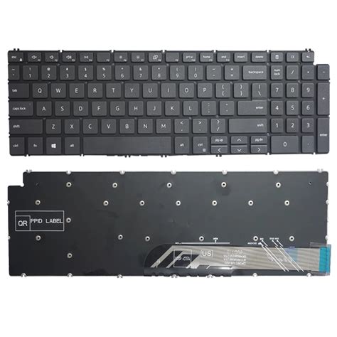 New Us Keyboard For Dell E5550 E5570 Laptop Keyboard English Black With