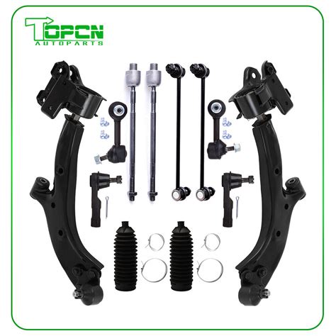 Pcs Front Lower Suspension Control Arm W Ball Joints For