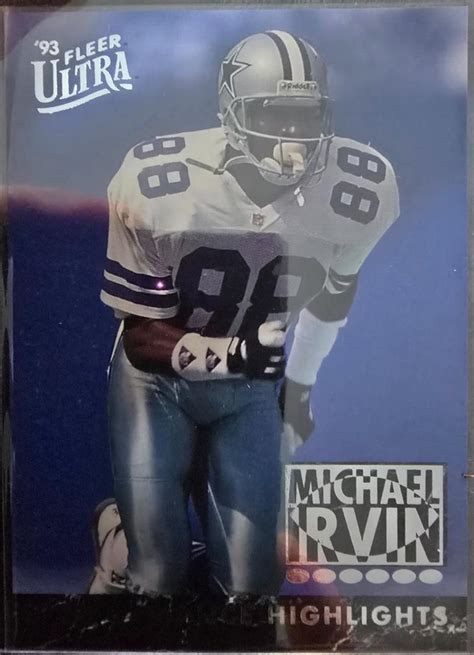 Michael Irvin [Preformance Highlights] #12 Prices | 1993 Fleer