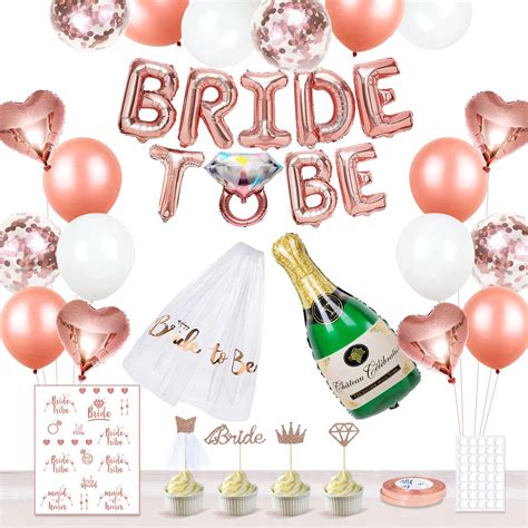 Buy Izoel Hen Party Decoration Hen Party Accessories Rose Gold Bride