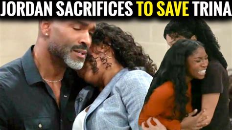 Jordan Sacrifices To Save Trina Curtis Appreciates Abc General