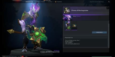 Beli Item T Chines Of The Inquisitor Faceless Void Set Diretide