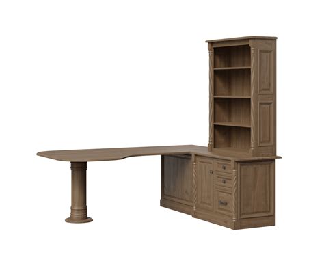 Kincaid Pedestal Desk Amish Originals