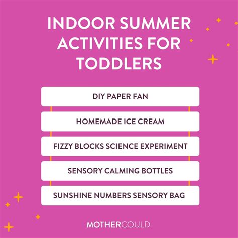 10 Indoor Summer Activities for Toddlers to Beat the Heat