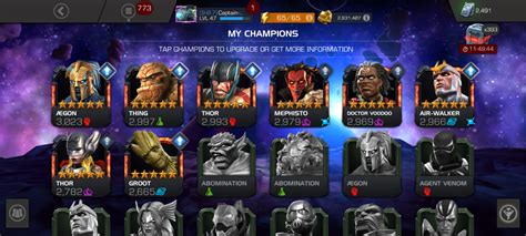 Can I Get Cav With This Roster — Marvel Contest Of Champions