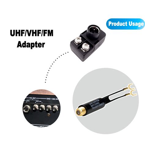 Buy Matching Transformer Ancable 3 Pack Gold Plated 75 Ohm To 300 Ohm Adapter Uhf Vhf Fm