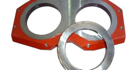 Wear Plates And Cutting Ring For Concrete Pump Spare Parts Taichang