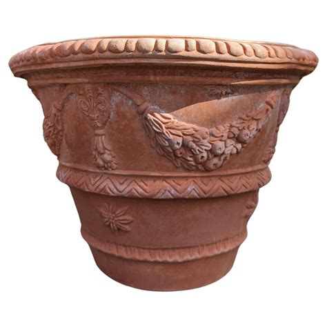 Italian Impruneta Terracotta Planter Boxes For Sale At 1stDibs Poggi