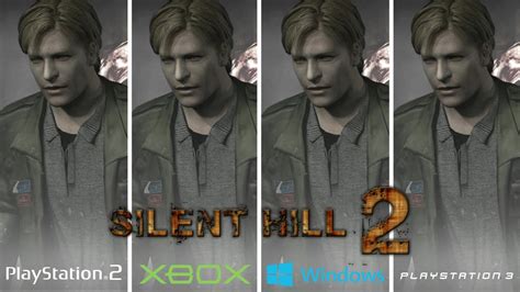 Silent Hill 2 2001 PS2 Vs Xbox Vs PC Vs PS3 Graphics Comparison