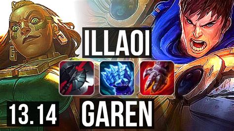 Illaoi Vs Garen Top 28m Mastery 6 Solo Kills 700 Games Euw