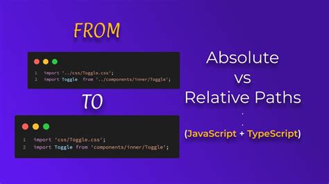 📂 React Absolute And Relative Paths Configuration Stop Youtube