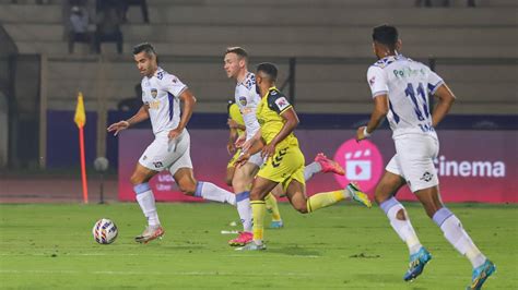 ISL 2023 24 Shields Shines As Chennaiyin Beats Hyderabad To Register