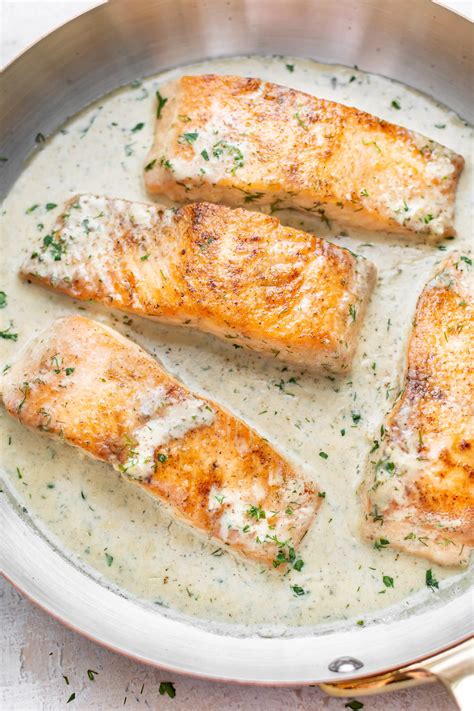 Creamy Dill Salmon • Salt And Lavender