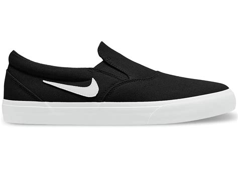 Nike Sb Charge Slip Black White Mens Ct3523 001 Gb