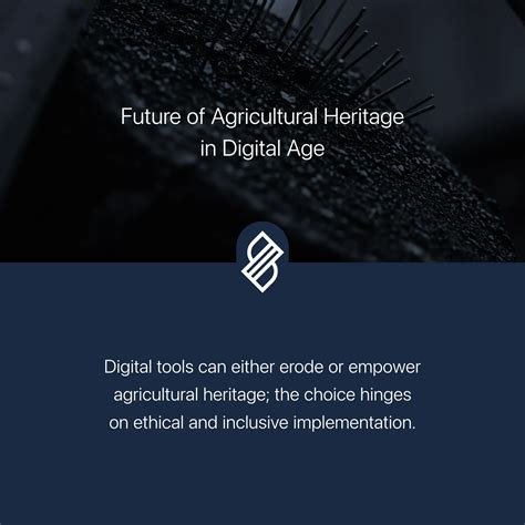 Future of Agricultural Heritage in Digital Age → Scenario