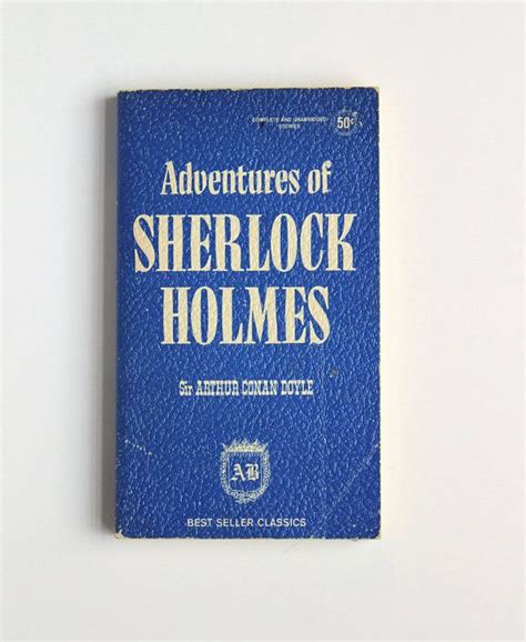 Sherlock Holmes vintage paperback by Sir by AnemoneReadsVintage ...