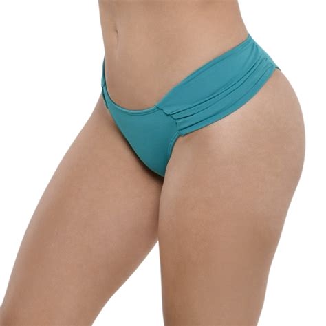 Calcinha De Biqu Ni Fio Dental Branca Ilha Bikini