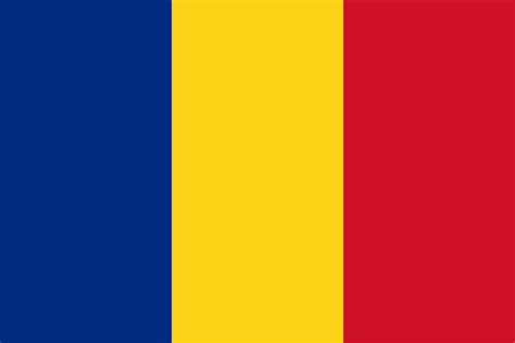 Romania Map Flag