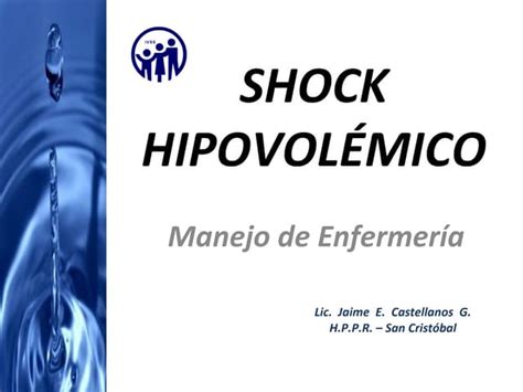 Ivss Shock Hipovolémico Ppt