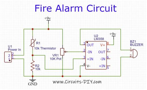 Fire Alarm Circuit Diagram And Components