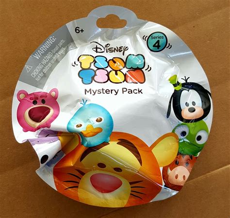 Disney Tsum Tsum Series 4 Mystery Stack Pack Blind Bag Case Of ×24