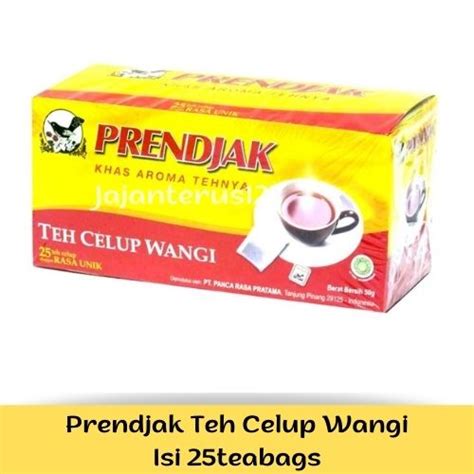 Teh Prendjak Celup 25 Sachet Teh Celup Wangi HALAL Lazada Indonesia