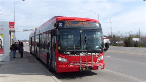 Brampton Züm 1590 On Route 502 Züm Main Youtube