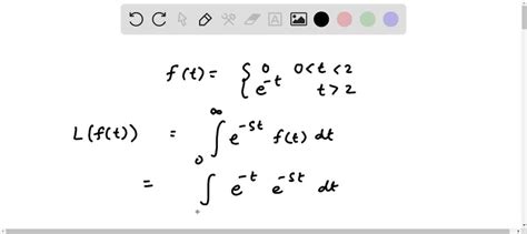 Solved In Each Exercise A Function F T Is Given In Exercises And