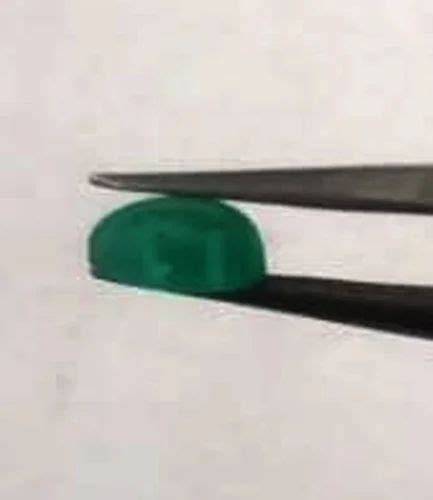 Plain Cab Pear Green Onyx Stone For Jewellery At Rs 30 Carat In Jaipur