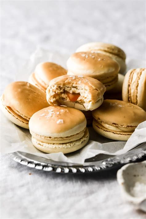 Salted Caramel Macarons Baran Bakery