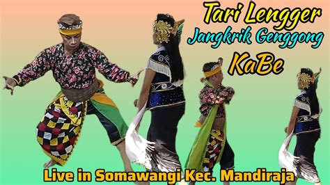 Tari Lengger Jangkrik Genggong Krida Budaya Live In Desa Somawangi Kec